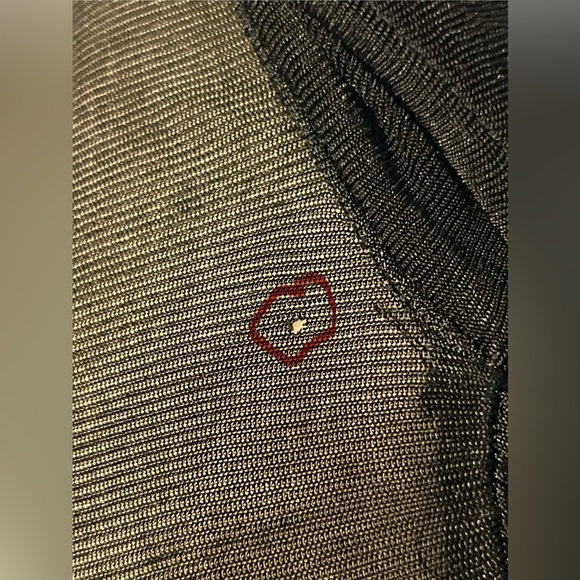 Chico's Travelers black slinky knit one-button V neck cardigan Size 1/M - Picture 13 of 14